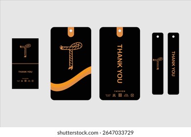 I will create hang tag and clothing label design