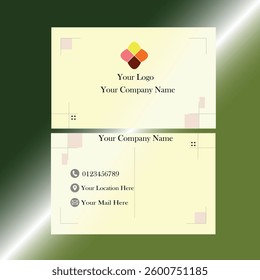 I will create an outstanding minimalist, luxury, and trendy business card design                             