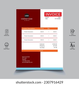 I will design custom invoice