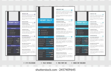 I will design professional resume or CV