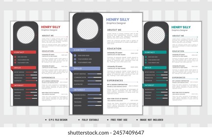 I will design professional resume or CV
