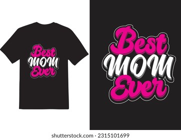 I will do mom t-shirt design.