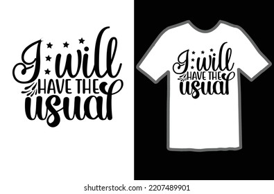 I will have the usual svg design