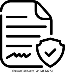 vector de ilustración de icono de línea de testículo