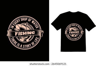  I will make Fishing T shirt Design
