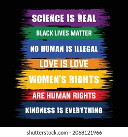 i will new human rights, human science, women’s rights, typography t shirt design