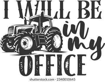 Jugaré En Mi Oficina - Diseño De Tractor
