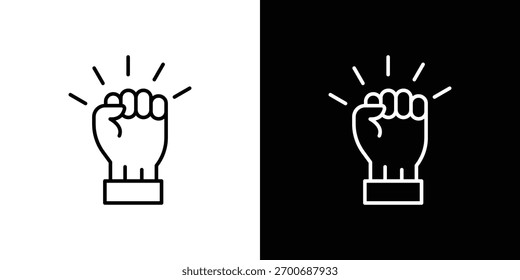Ilustraciones de arte de iconos de energía. iconos de línea premium