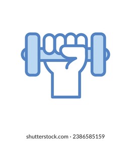 Icono de alimentación aislar la ilustración de material vectorial de fondo blanco.