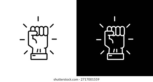 Wird Netzsymbol - Linienstil. Symbolvorlagenentwurf