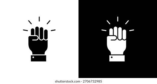 Wird Symbol-Logo mit Strom versorgen. Grafikvorlage.