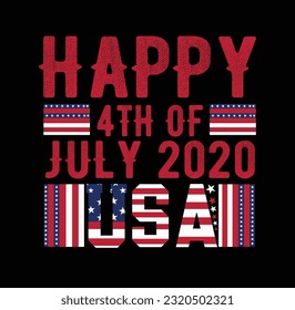 I Will Provide You High-quality USA 4TH of July T shirt Design