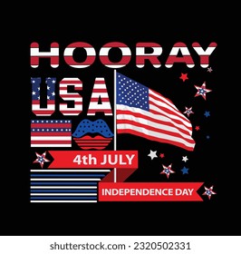 I Will Provide You High-quality USA 4TH of July T shirt Design
