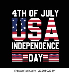 I Will Provide You High-quality USA 4TH of July T shirt Design