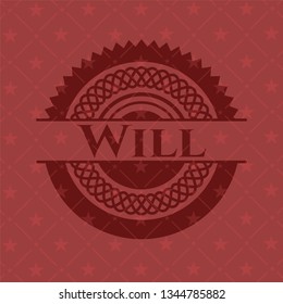 Will red emblem