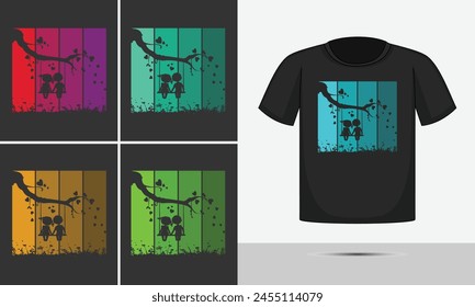 Voy a camiseta diseño tipografía Diseño gráfico completo