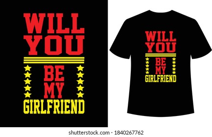 will you be by friend typography t-shirt design,t-shirt template 