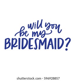 Will You Be My Bridesmaid?