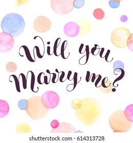 362 Will you marry me calligraphy Images, Stock Photos & Vectors ...