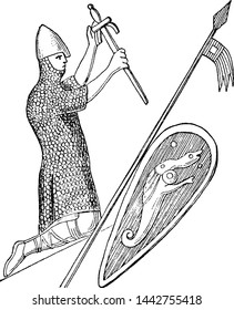 William The Conqueror, Vintage Illustration