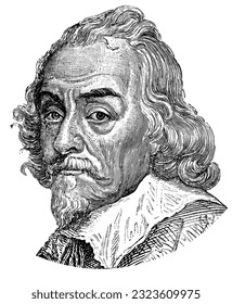 William Harvey (1º de abril de 1578 a 3 de junio de 1657)