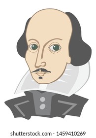 William Shakespeare Famous English Poet And Playwright And Actor, Author Of Hamlet, King Lear, Othello