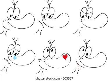 "Willies"  are a new generation of nosy, lovely smilies.  More of them are coming soon and waiting for you to express through them!