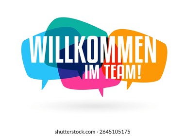 Willkommen im Team, Welcome to the Team in German