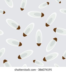Willow buds. Seamless.