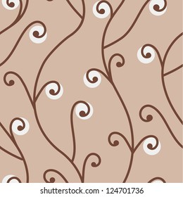 willow tree branch vector pattern