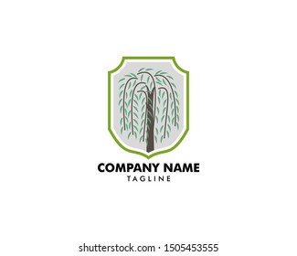 Willow Tree Symbol Logo Vector