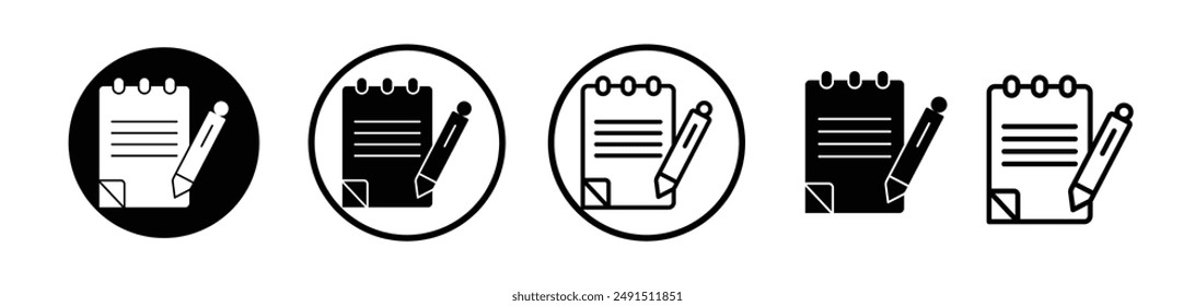 Wills and trusts liner icon collection on white background