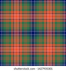 Wilson Ancient Tartan. Seamless pattern for fabric, kilts, skirts, plaids