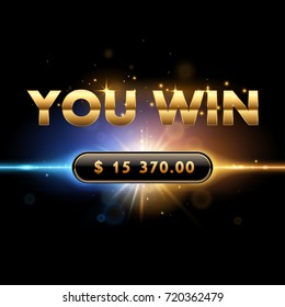 win banner