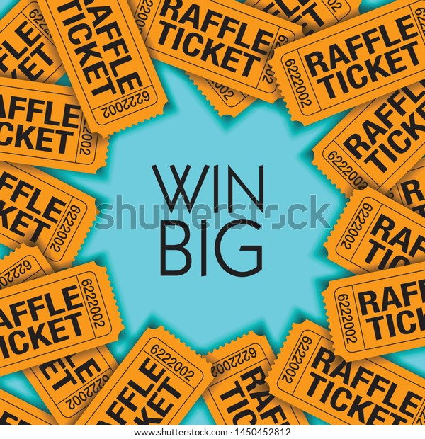 Win Big!  Is the theme of this graphic\
with space for text.  Great for raffle poster.\
