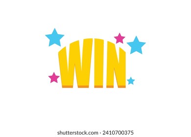 Win Functional Game Related Sticker