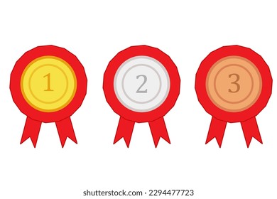 Icono de ganancia. Mejor línea de premios e ilustración vectorial de fondo.