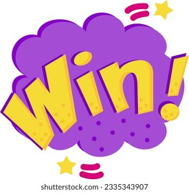 Win Icon image. Suitable for mobile application.