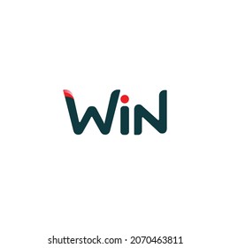 WIN Letter Vector Logo Design