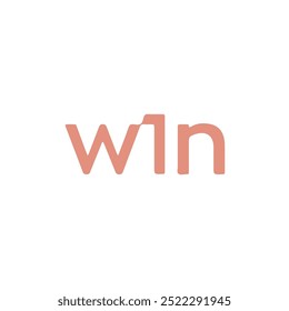 Logotipo de Win, icono, Ilustración vectorial