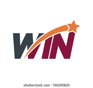 Win. Logo vector
