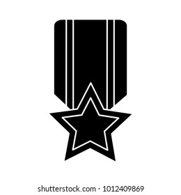 win medal flat icon