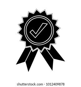 win medal flat icon