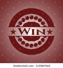 Win red emblem