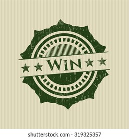 Gummistempel gewinnen