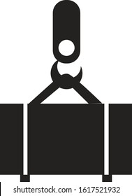 winch hook cargo sign container