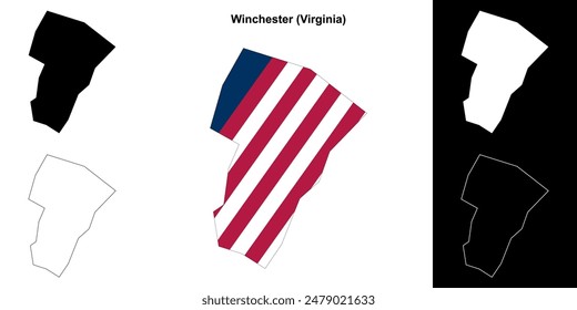 Condado de Winchester (Virginia) - mapa general