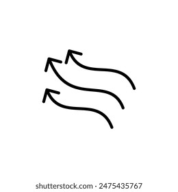wind, air, blow, icon and symbol