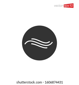 Wind and Air Icon Logo Design