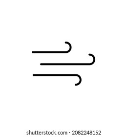 Wind, Air line icon, vector, illustration, logo template. Suitable for many purposes.